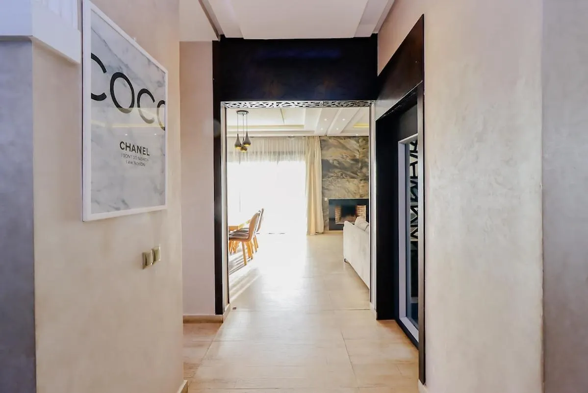 Villa 5 Ch Piscine Wiffi A 7 Min Du Centre Ville Marrakech Marrakesh Maroc